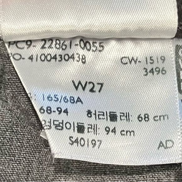 Levi’s Wedgie Straight Ankle Jeans in Distressed Dark Black Women’s 27 - Picture 14 of 15